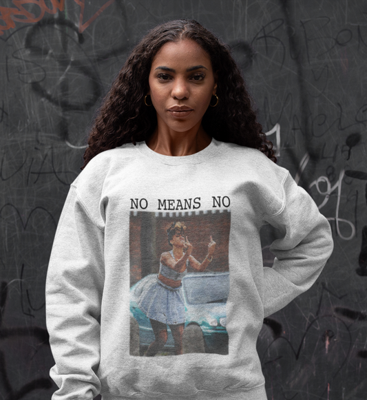 No means No -Oversized Sweatshirt