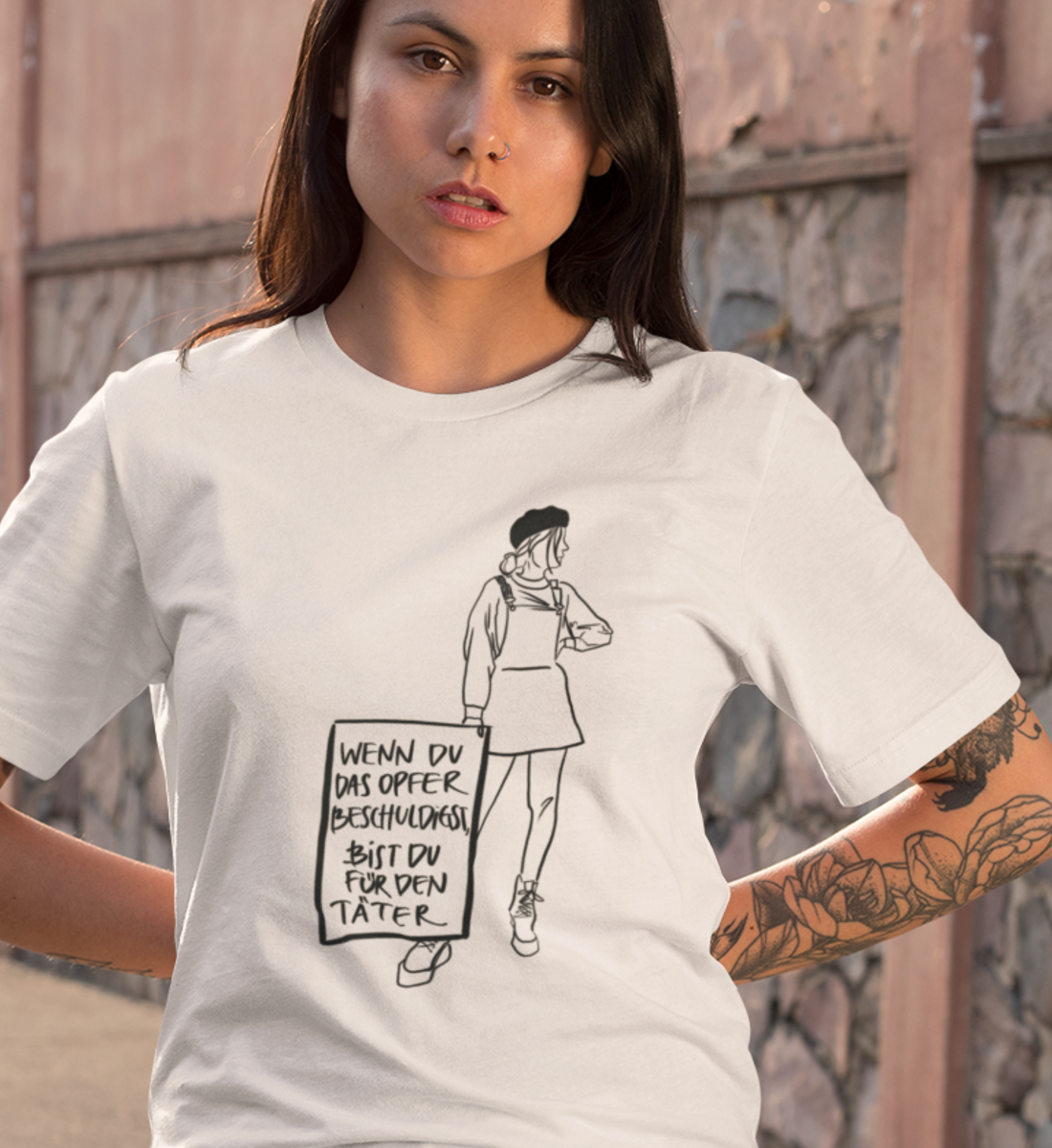 Anti Victim Blaming - Oversized Shirt