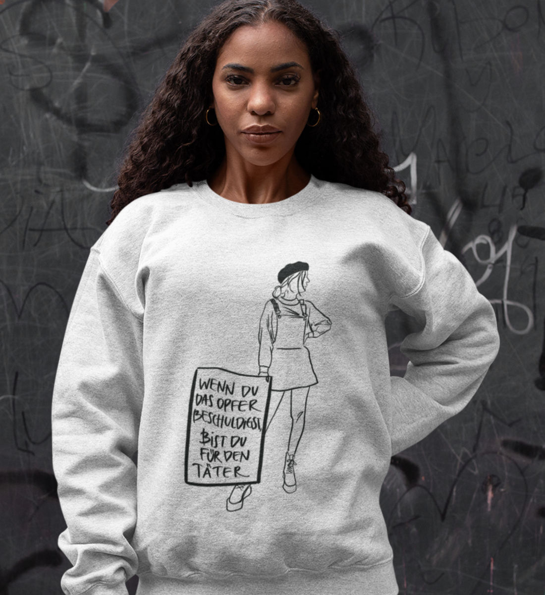 Anti Victim Blaming - Sweatshirt