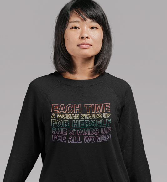Each Time -Oversized Sweatshirt